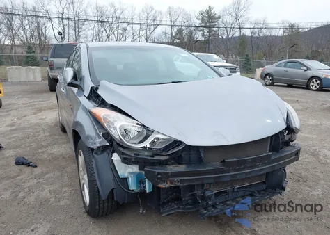 2013 Hyundai Elantra Gls from USA, damaged, VIN KMHDH4AE1DU705721